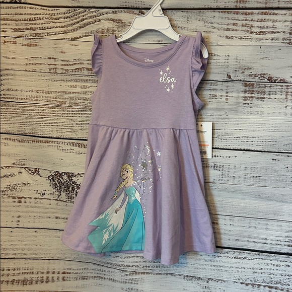 NWT Elsa Purple toddler Dress size 18 months - Picture 1 of 1